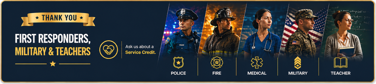 Service Credit Banner